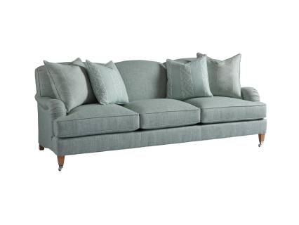 Sydney Sofa With Pewter Casters