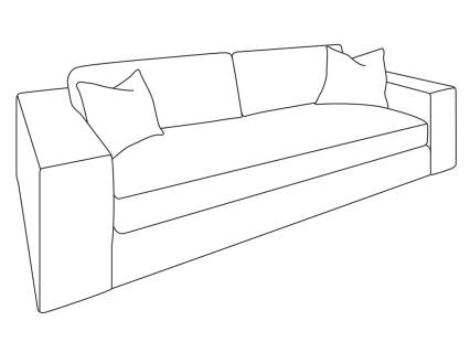 Vivien Bench Seat Sofa