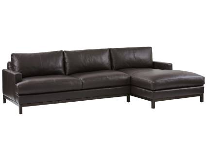 Horizon Leather Sofa Chaise