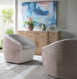 Natalie Woven Swivel Chair