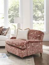 Athos Chair W/ Pewter Casters