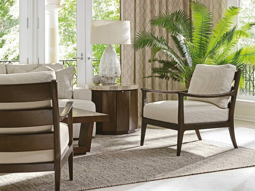 1771-11 | Miramar Chair | Laurel Canyon| Lexington Home Brands